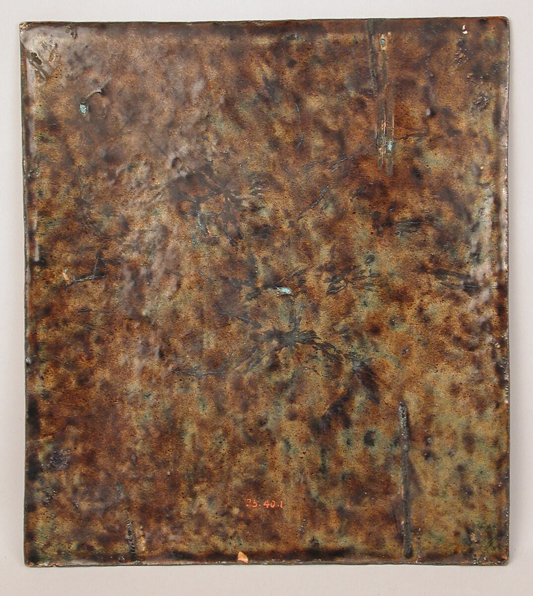 Helenus and Andromache Give Presents to Aeneas (Aeneid, Book III), Master of the Aeneid (active ca. 1530–40), Painted enamel on copper, partly gilt, French, Limoges