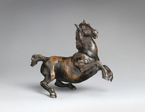 Rearing horse, Bronze, probably Italian 