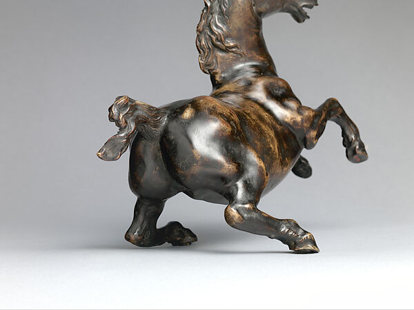 Rearing horse, Bronze, probably Italian