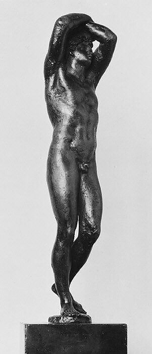 Youth, Probably after Barthélemy Prieur (French, Berzieux ca. 1536–1611 Paris), Bronze, French