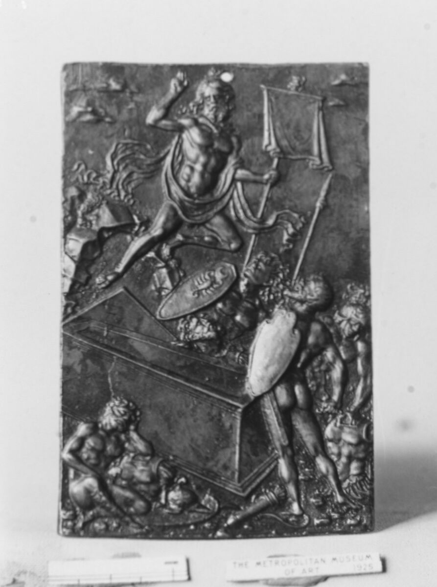 Resurrection of Christ, Moderno (Galeazzo Mondella) (Italian, Verona 1467–1528 Verona), Bronze, Italian 