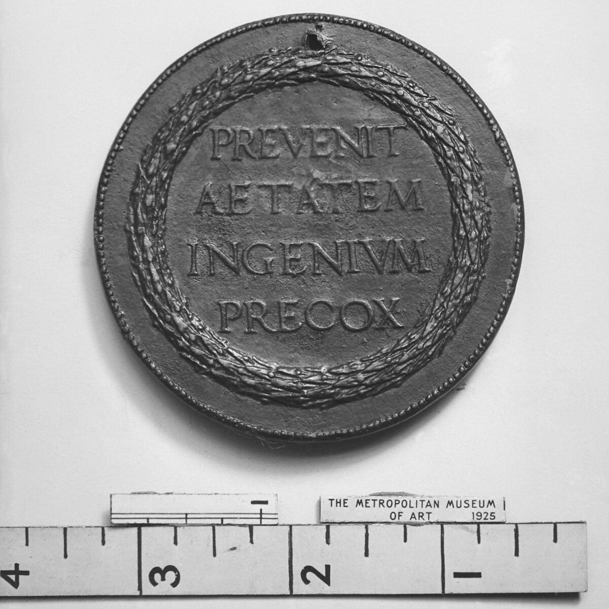 Giovanni Aloisius Toscani, Medalist: Lysippus the Younger (Italian, active Rome, ca. 1470–1484), Bronze, Italian