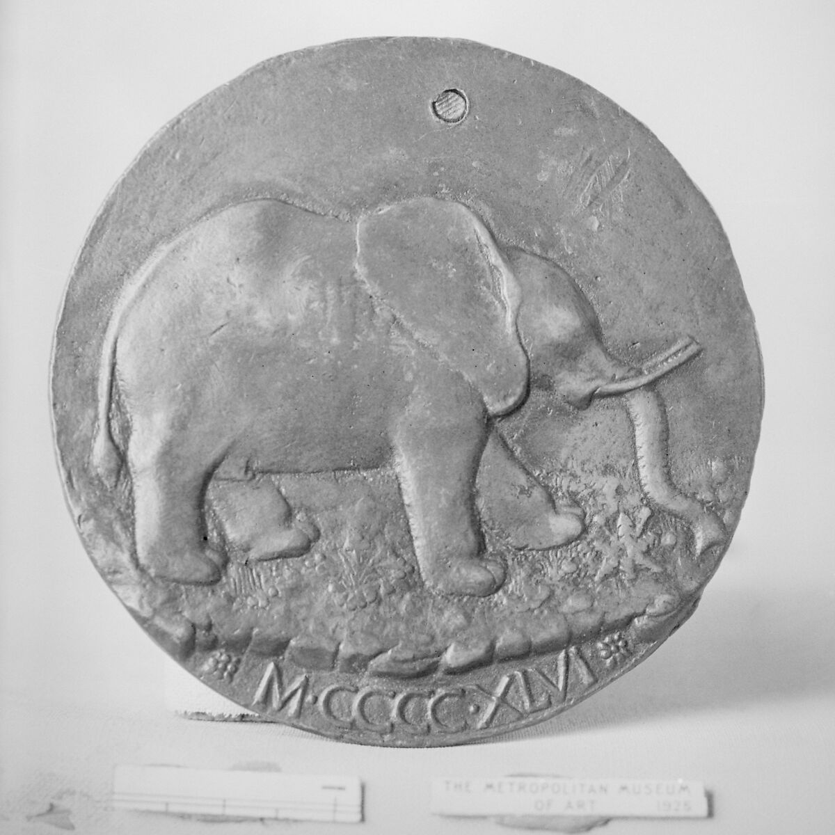 Isotta degli Atti of Rimini, d. 1470, Medalist: Matteo de' Pasti (Italian, Verona ca. 1420–after 1467 Rimini), Bronze, Italian, Ferrara