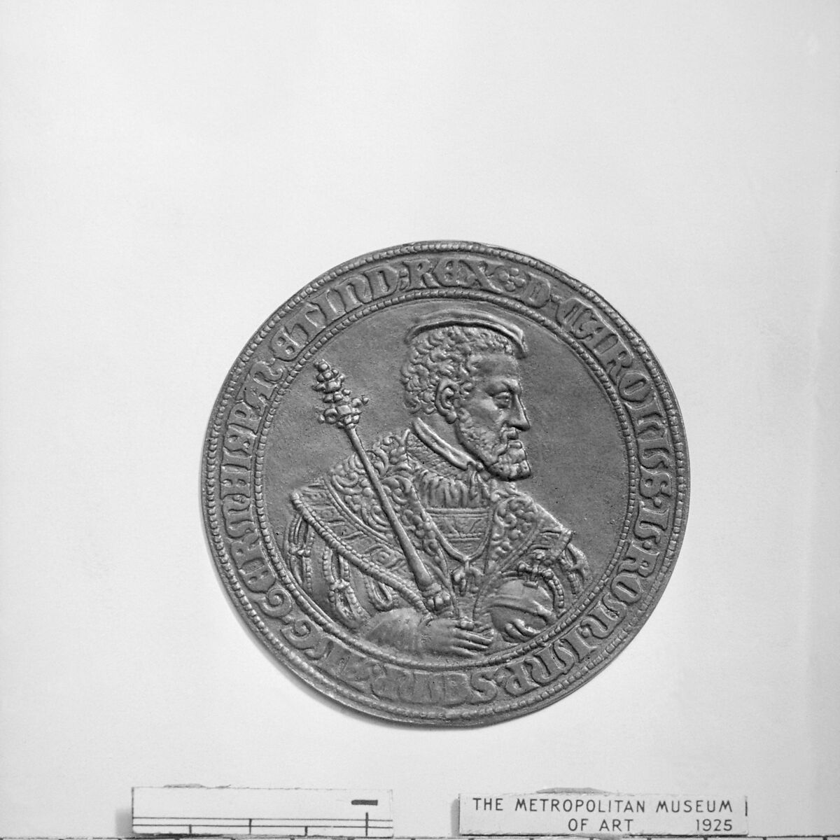 Emperor Charles V, Medalist: Koehler, Bronze, Bohemian, Prague 