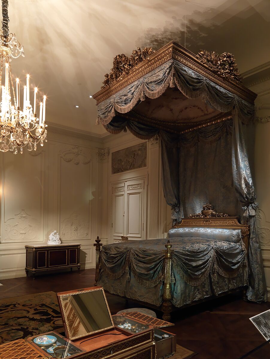 Commode (commode à vantaux), Adam Weisweiler (French, 1744–1820), Oak veneered with mahogany and thuya; gilt bronze; marble, French