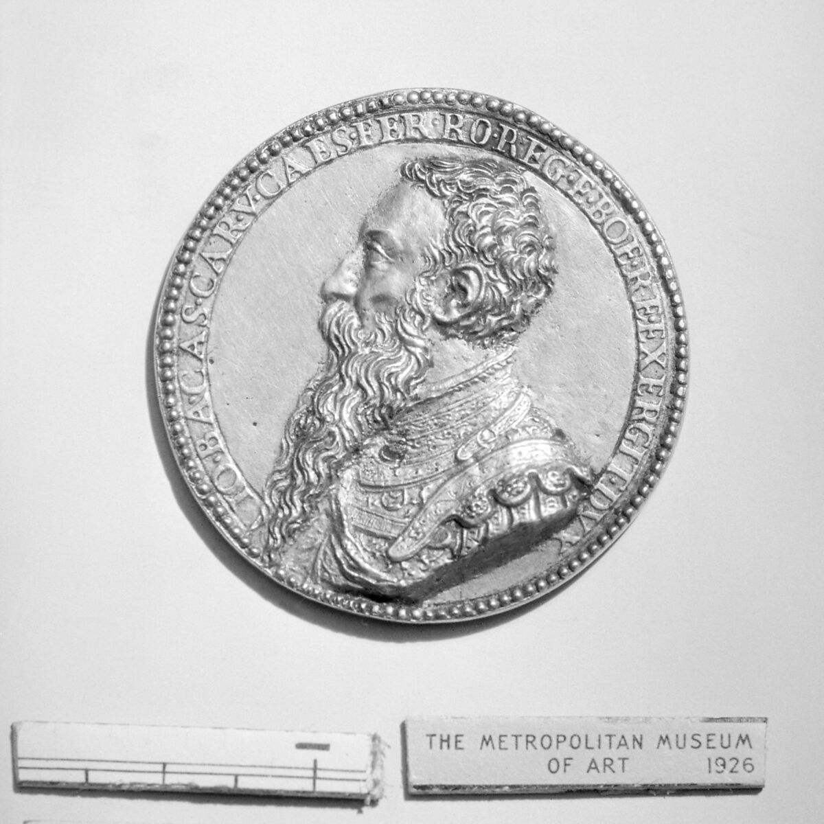 Gianbattista Castaldi (d. 1562), Gilt bronze, Italian 
