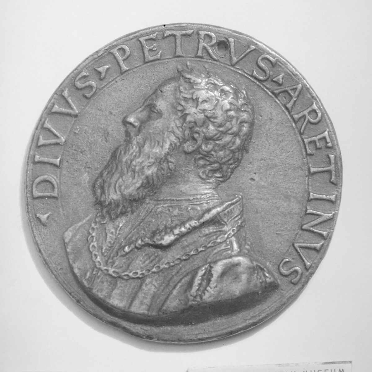 Pietro Aretino, Bronze, Italian 