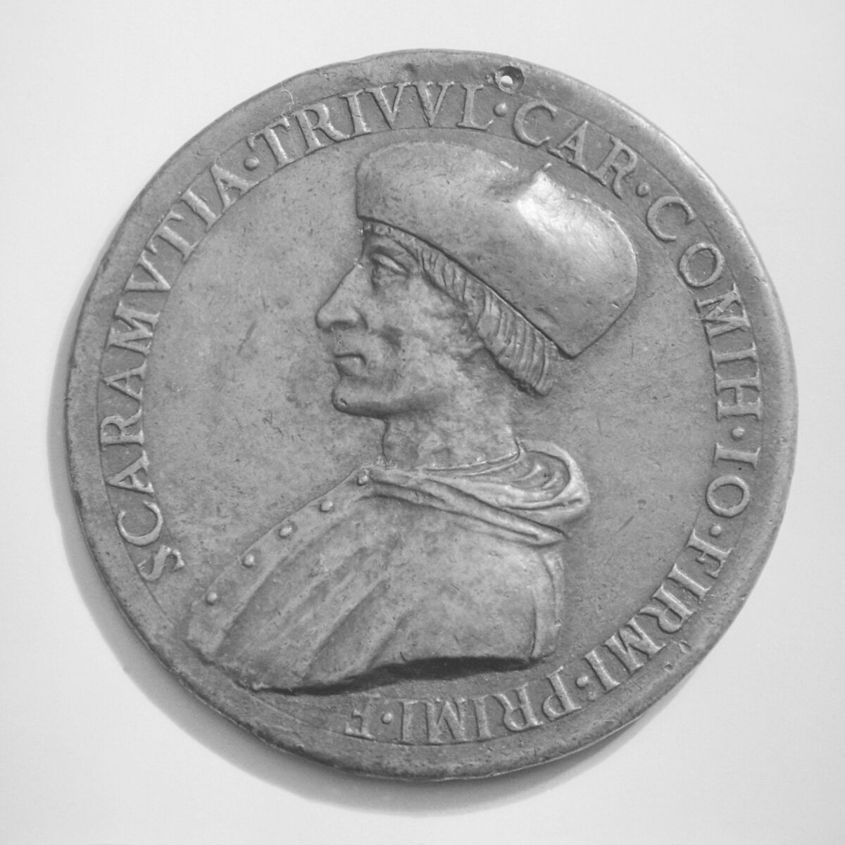 Scaramuzza, Cardinal Trivulzio, Bishop of Como, Bronze, Italian 