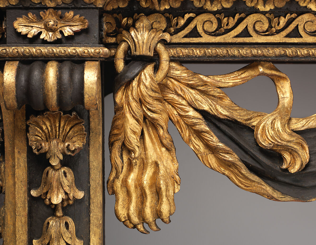 Table, Attributed to Matthias Lock (British, London ca. 1710–ca. 1765 London), Pine, marble, British