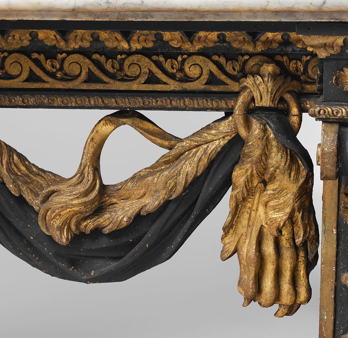 Table, Attributed to Matthias Lock (British, London ca. 1710–ca. 1765 London), Pine, marble, British