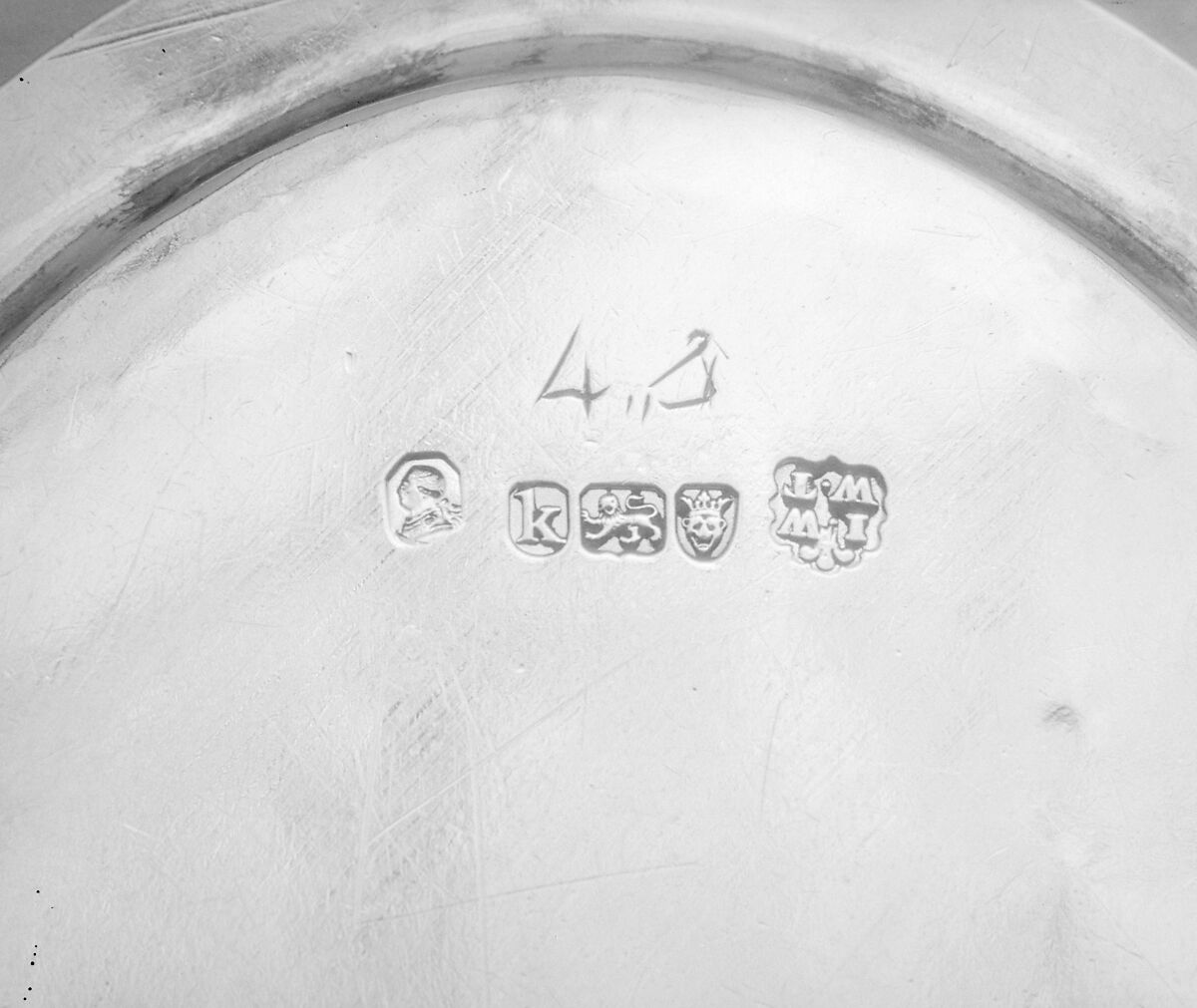 Stand, John Wakelin (active 1776–1805), Silver, British, London