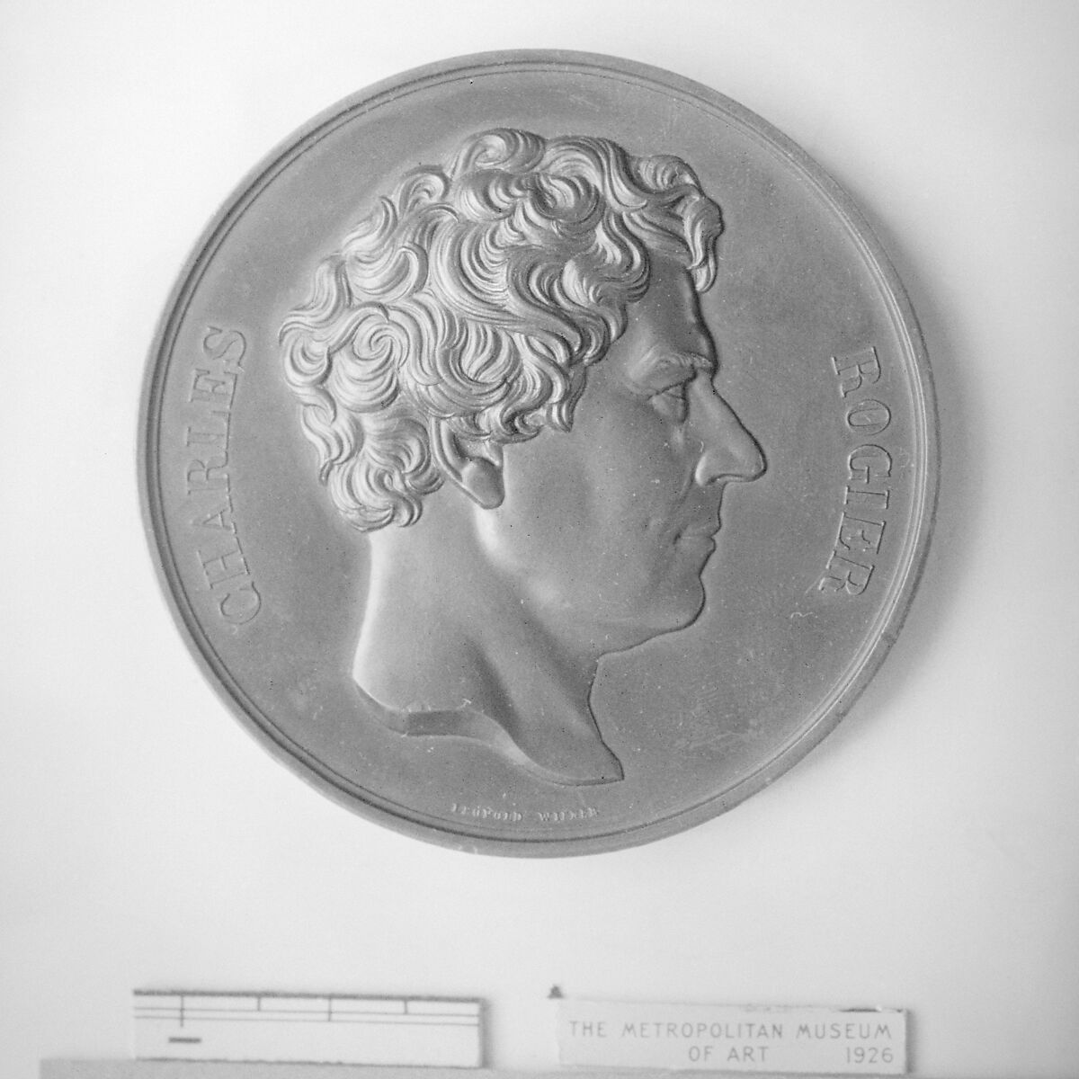 Charles Rogier, Belgian Statesman (1800–1885), Medalist: Leopold Wiener (Belgian, Venlo 1823–1891 Brussels), Bronze, Belgian 