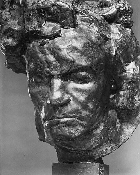 Beethoven, Antoine-Emile Bourdelle (French, Montauban 1861–1929 Vésinet), Bronze, French 