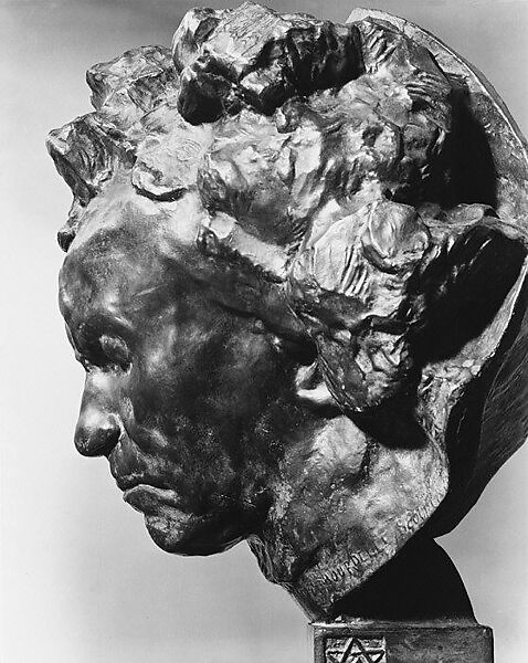 Beethoven, Antoine-Emile Bourdelle (French, Montauban 1861–1929 Vésinet), Bronze, French