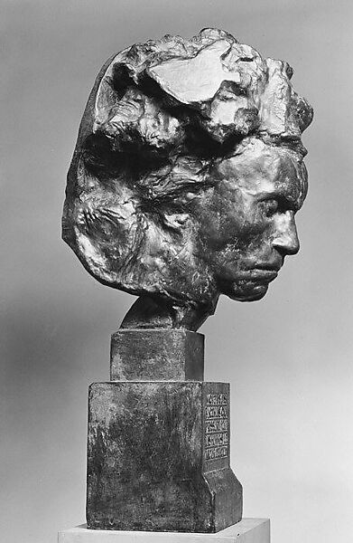 Beethoven, Antoine-Emile Bourdelle (French, Montauban 1861–1929 Vésinet), Bronze, French