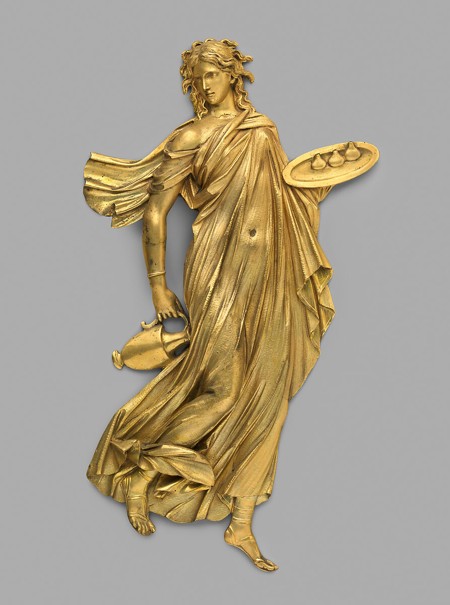 Twelve Dancers, Possibly by Luigi Manfredini (Italian, Bologna 1771–1840 Milan), Gilt bronze, French