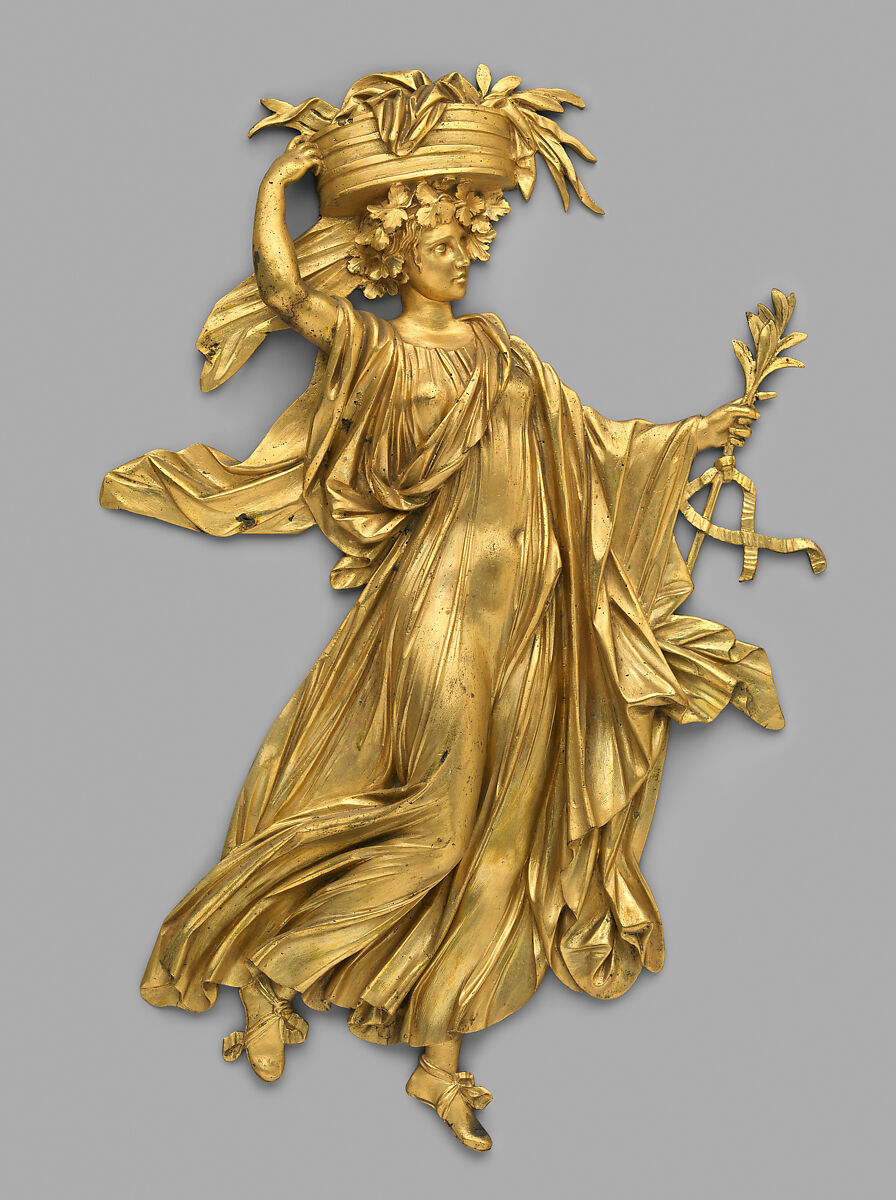 Twelve Dancers, Possibly by Luigi Manfredini (Italian, Bologna 1771–1840 Milan), Gilt bronze, French