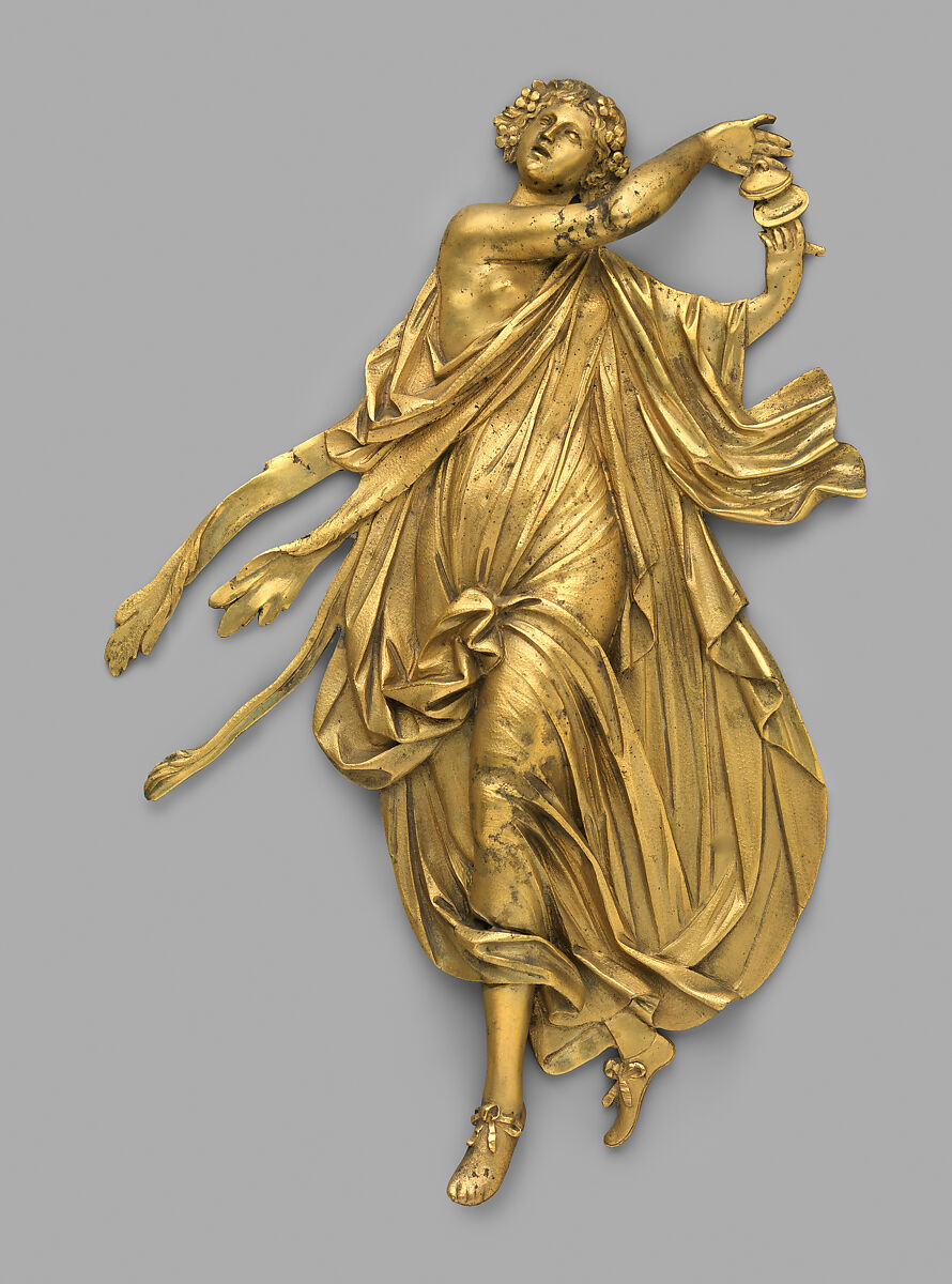Twelve Dancers, Possibly by Luigi Manfredini (Italian, Bologna 1771–1840 Milan), Gilt bronze, French
