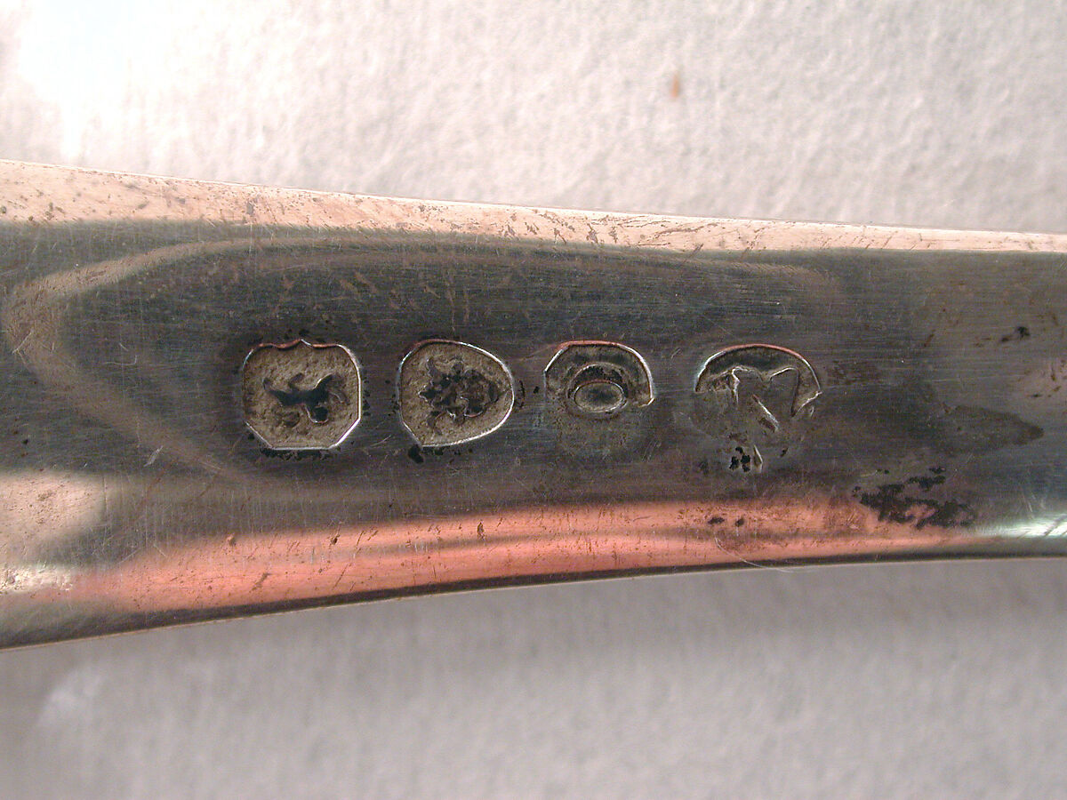 Serving spoon, Silver, British, London