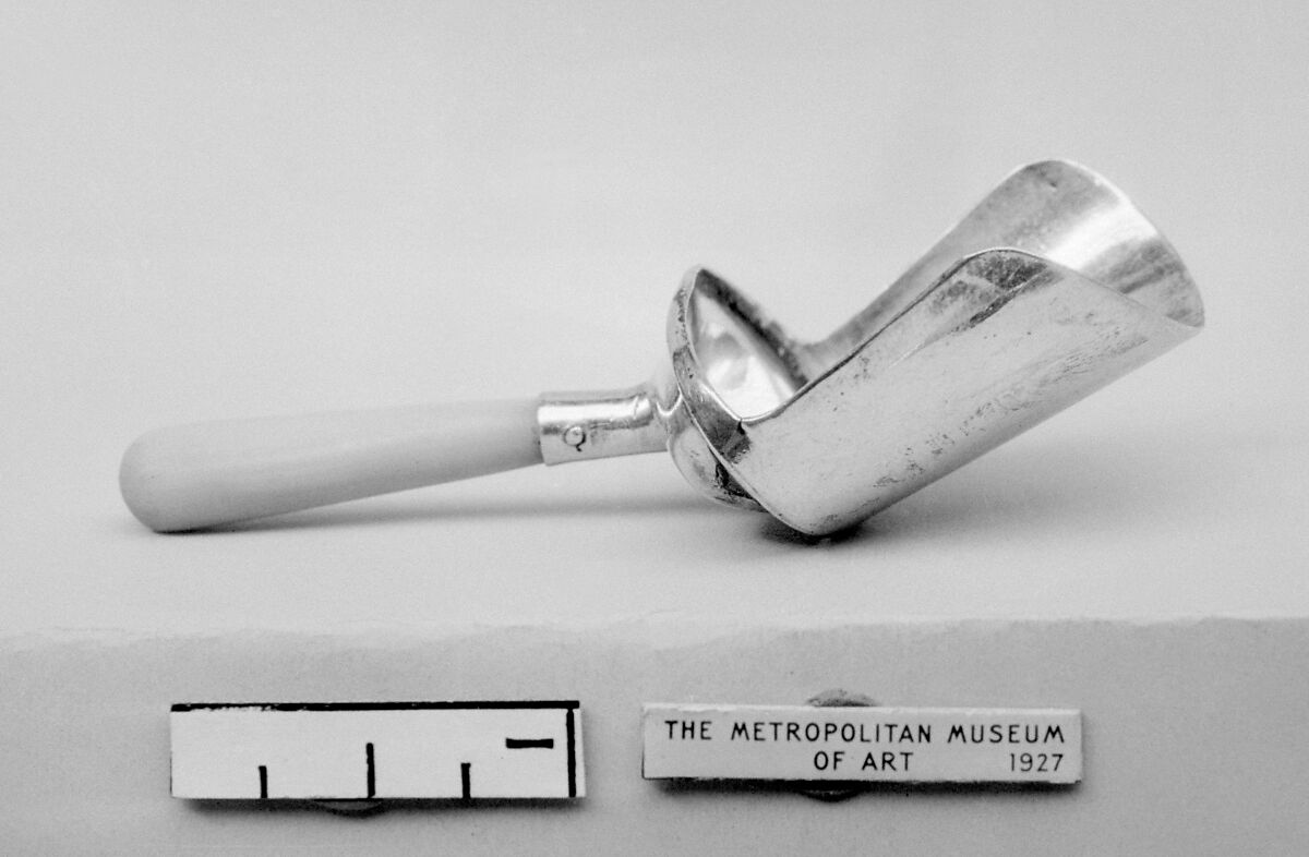 Caddy spoon, Samuel Pemberton, Silver, British, Birmingham 