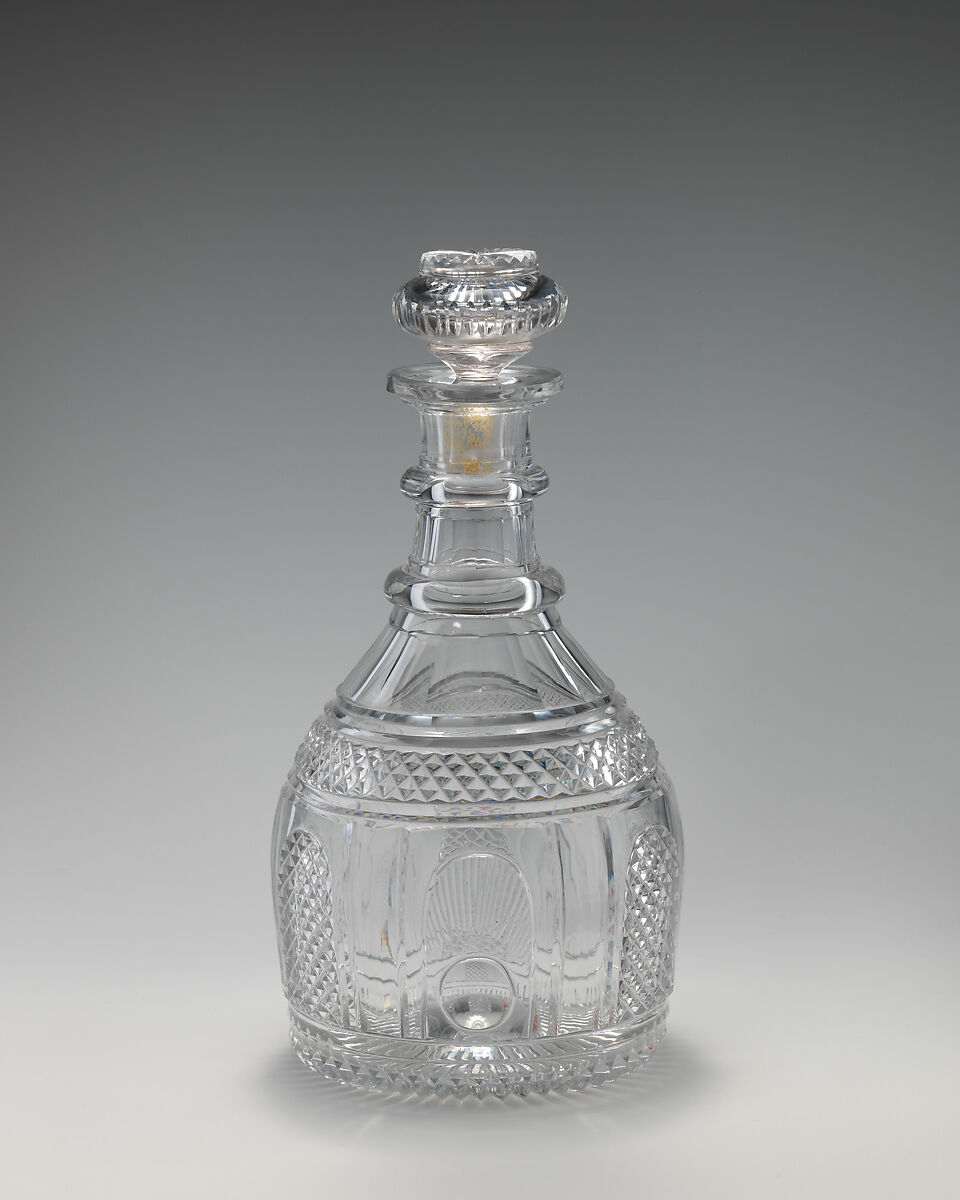 Decanter, Glass, Irish 