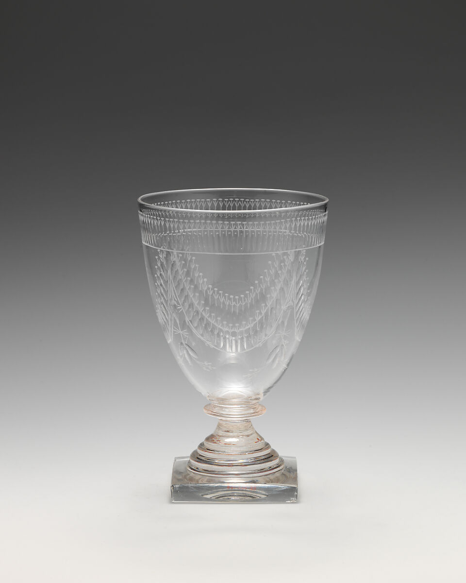 Goblet, Glass, Irish 