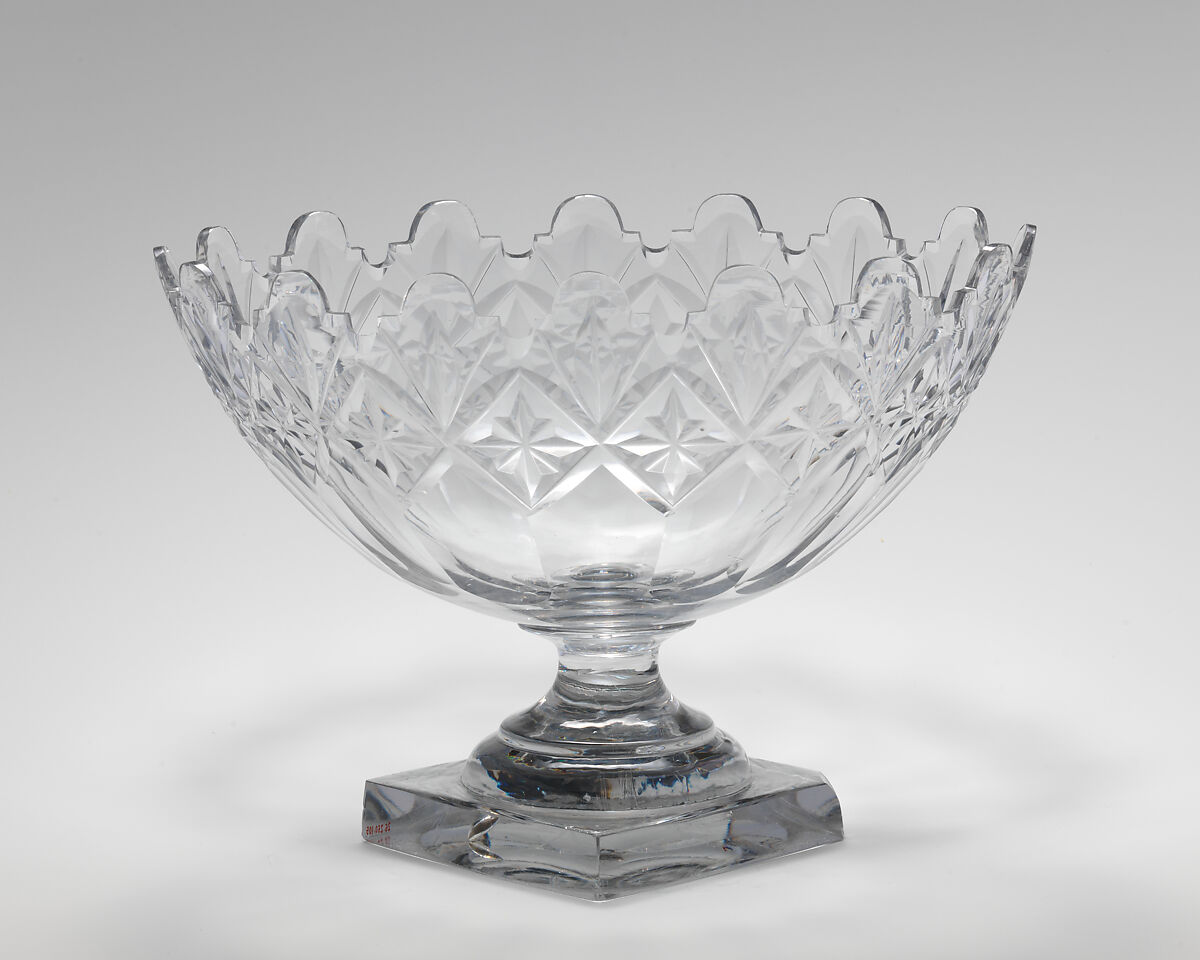 Bowl, Glass, Irish 