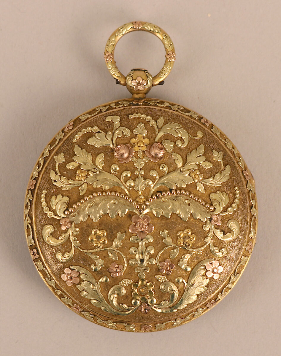 Watch, Watchmaker: Henri Maillardet (Swiss, working London, Meyriez 1745–1830 Malines), Gold, steel, garnets, probably Swiss 