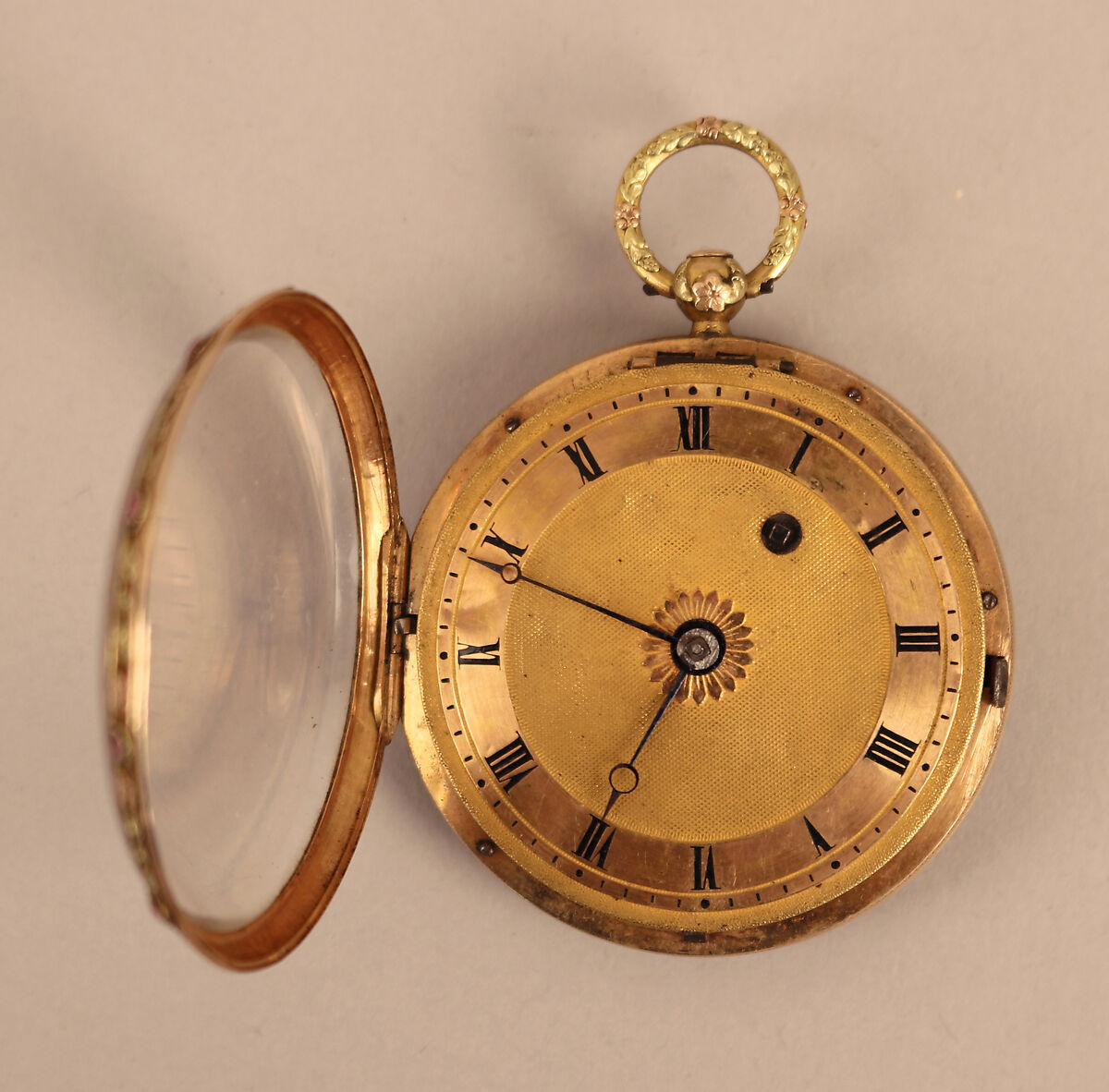 Watch, Watchmaker: Henri Maillardet (Swiss, working London, Meyriez 1745–1830 Malines), Gold, steel, garnets, probably Swiss