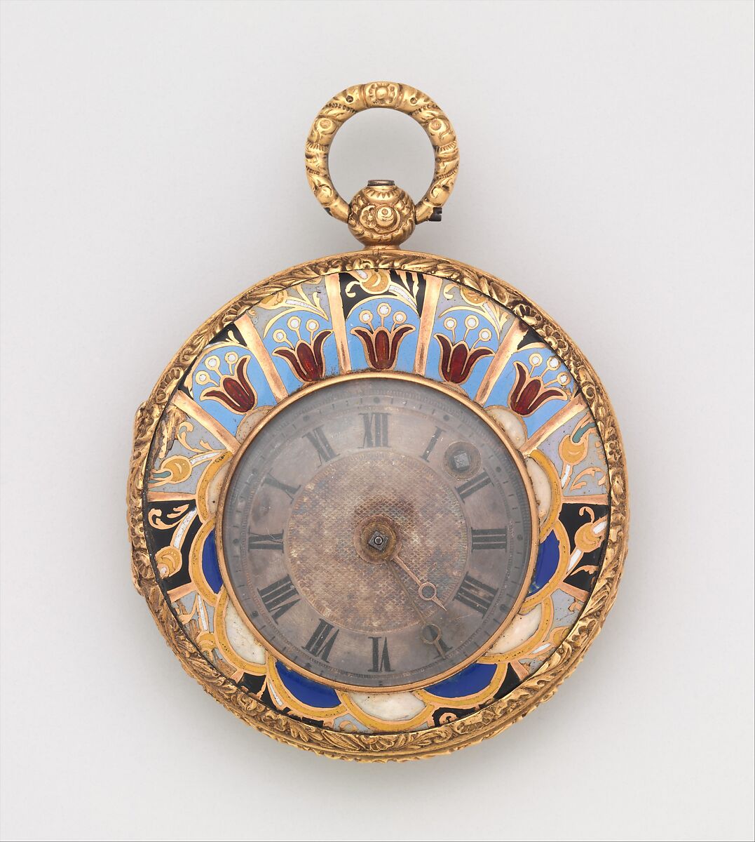 Watch, Watchmaker: Firm of Frères Wiss et Menu (recorded 1787–1810), Gold, enamel, silver, Swiss, Geneva