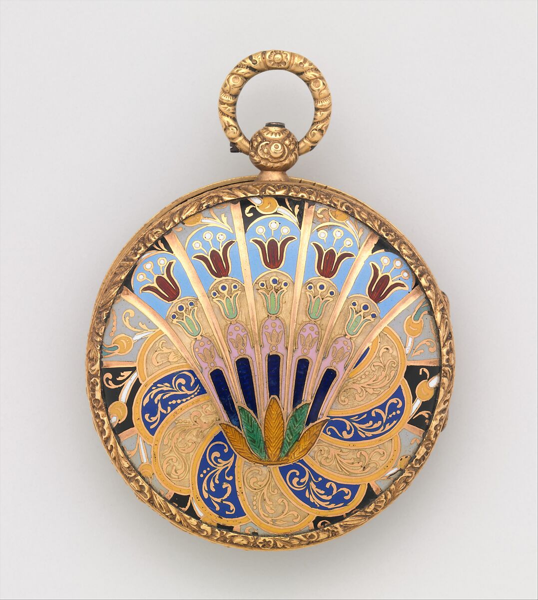Watch, Watchmaker: Firm of Frères Wiss et Menu (recorded 1787–1810), Gold, enamel, silver, Swiss, Geneva 