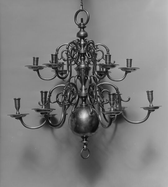 Chandelier, Brass 