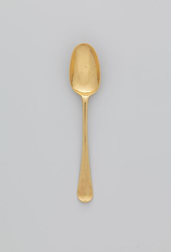 Set of five teaspoons