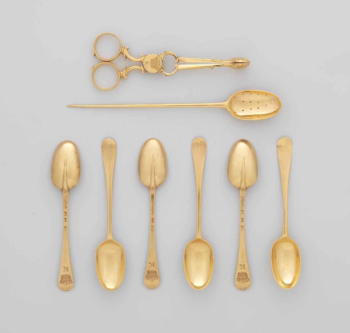 Teaspoon (part of a set), Gold, Irish, Dublin 