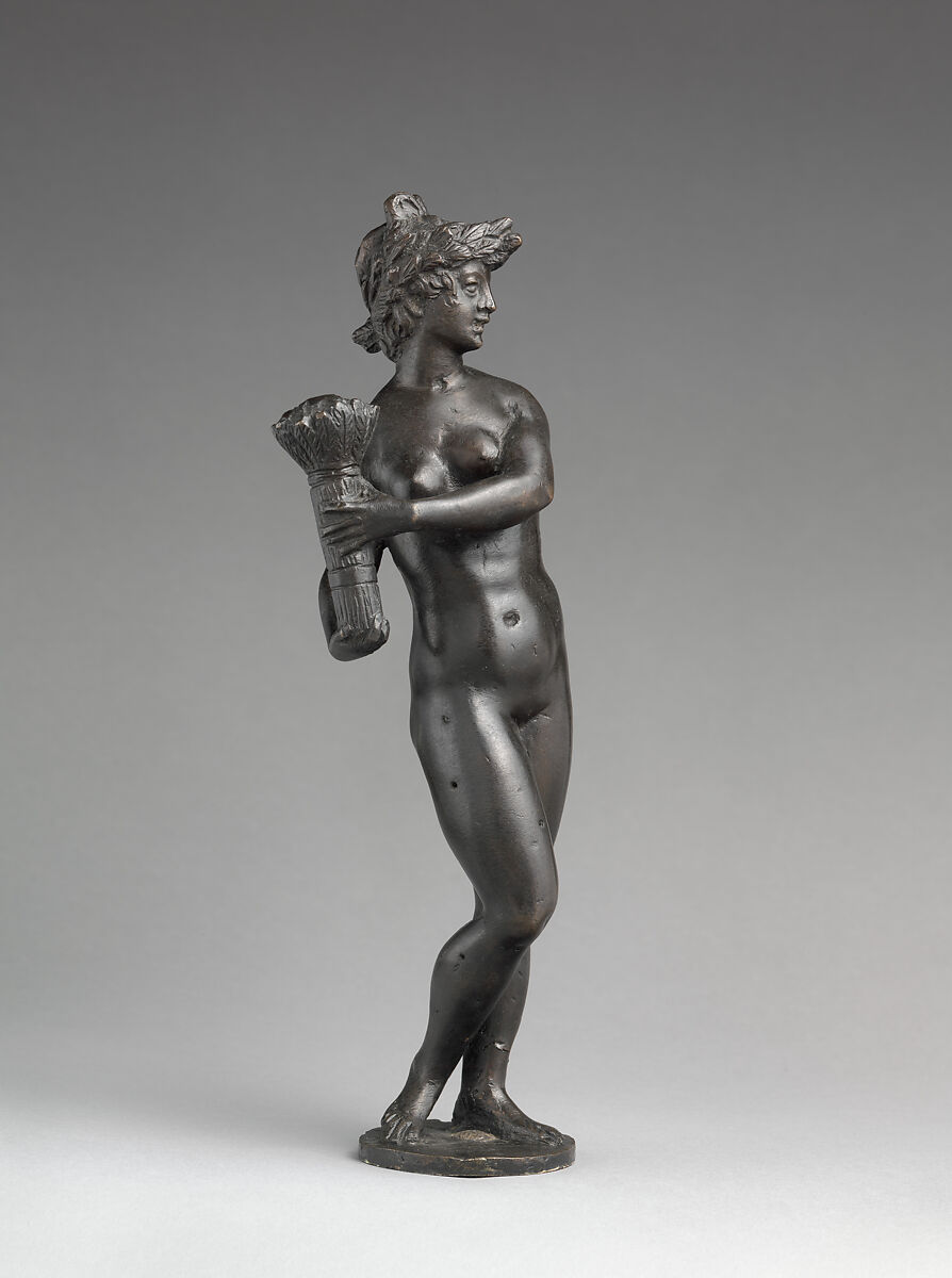 Ceres, Niccolò Roccatagliata (Italian, born Genoa, active 1593–1636), Bronze, Italian, Venice