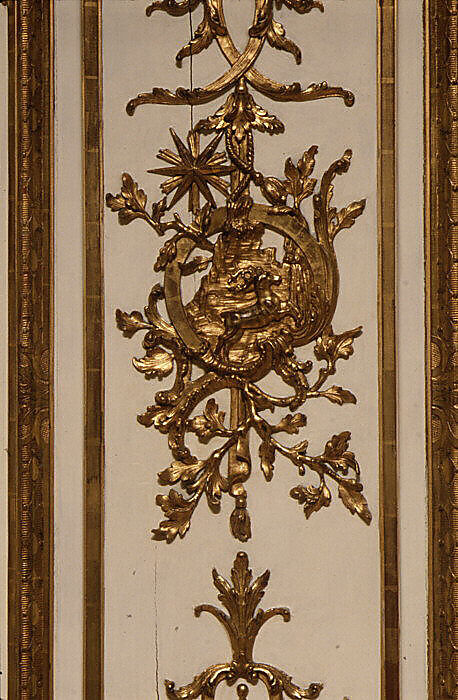 Four doors with trims and one set of entre-portes, Jean François Cuvilliés the Elder (German (born Belgian), Soignies 1695–1768 Munich), Wood, painted, carved and gilded, Southern German, Munich