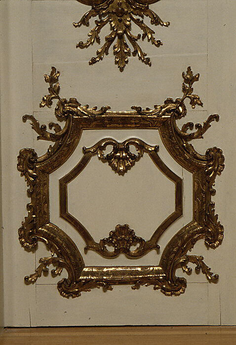 Four doors with trims and one set of entre-portes, Jean François Cuvilliés the Elder (German (born Belgian), Soignies 1695–1768 Munich), Wood, painted, carved and gilded, Southern German, Munich