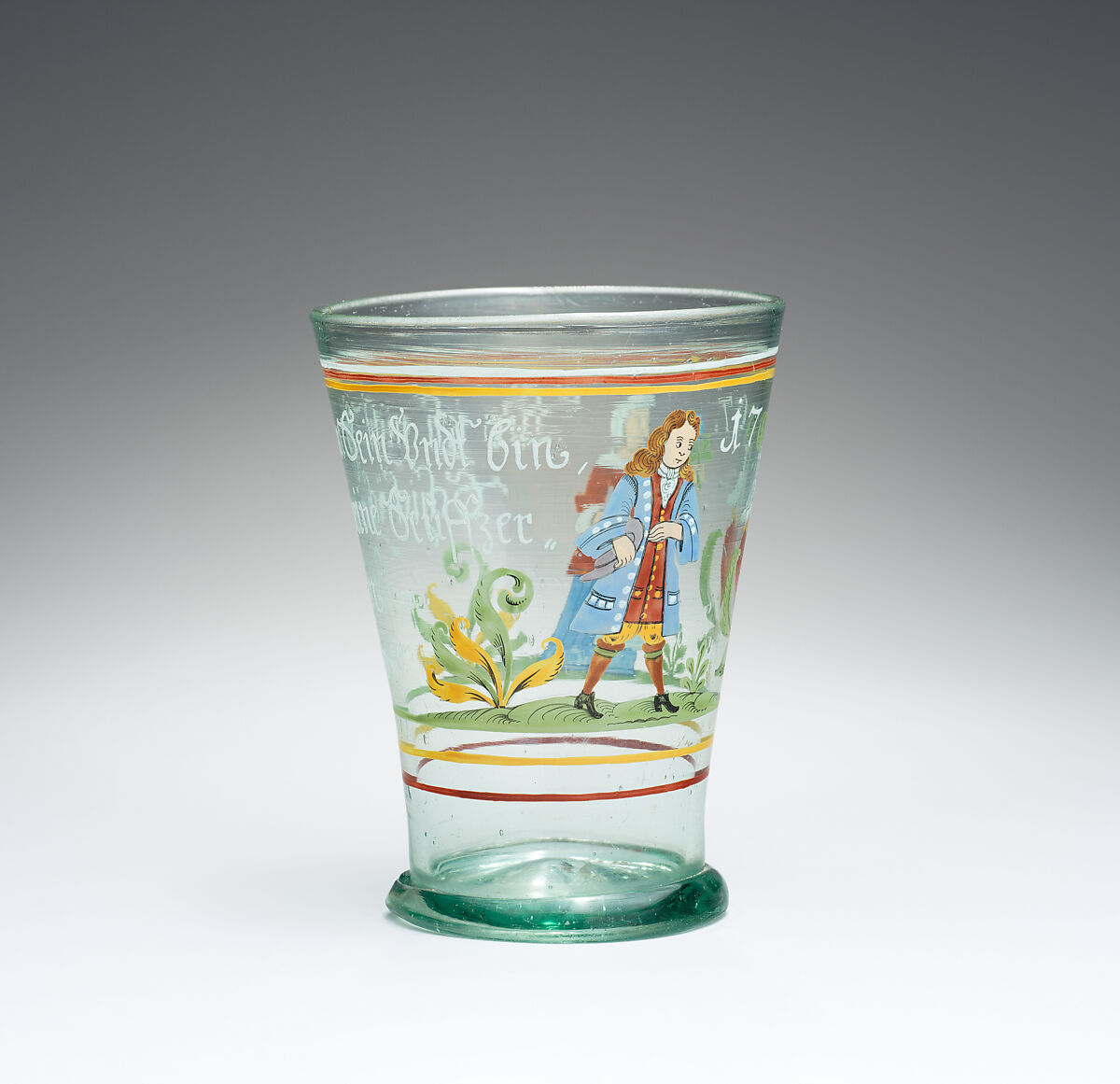 Beaker, Glass, German, Franconia