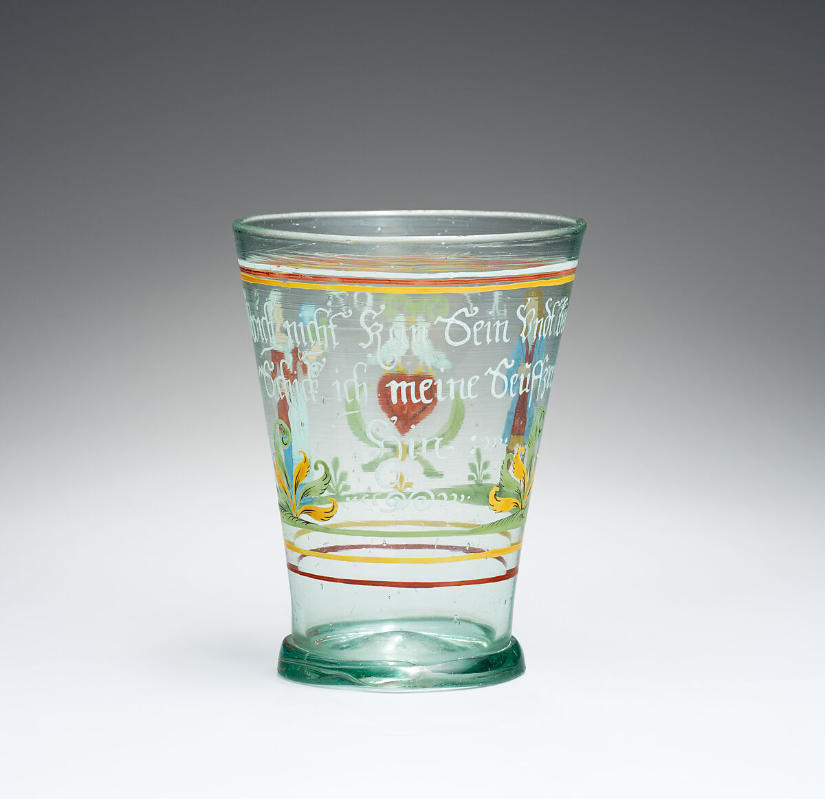 Beaker, Glass, German, Franconia