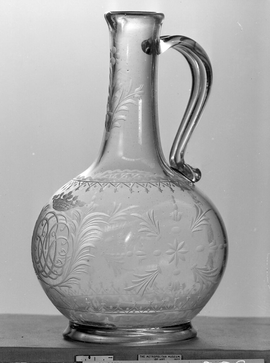 Ewer, Glass, German 