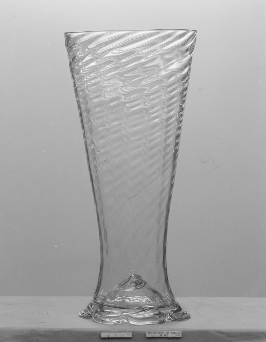 Beaker (Humpen), Glass, German 