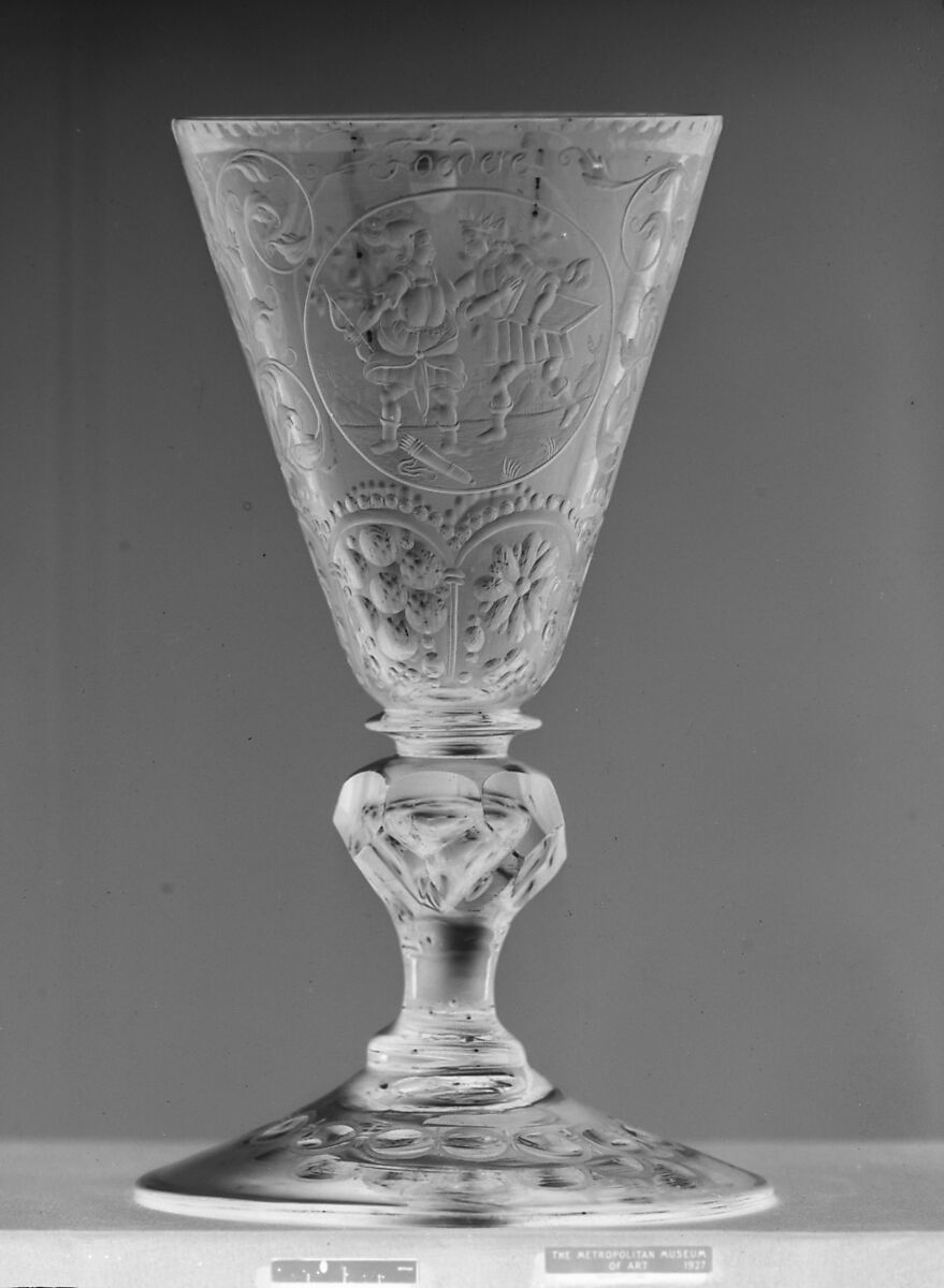 Wineglass, Glass, German, Potsdam 