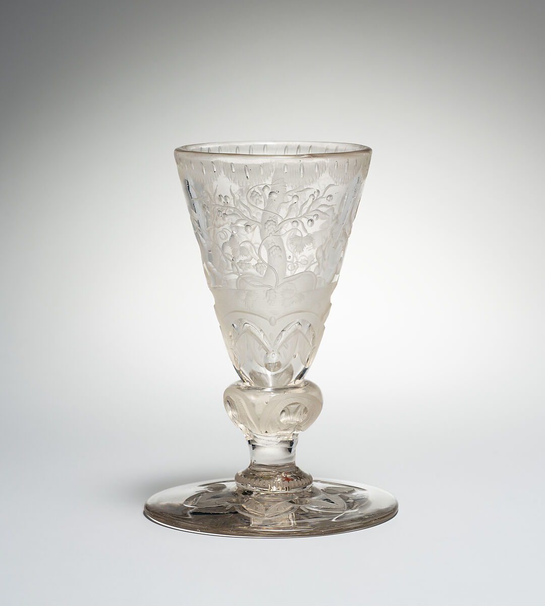 Wineglass, Glass, German, Silesia
