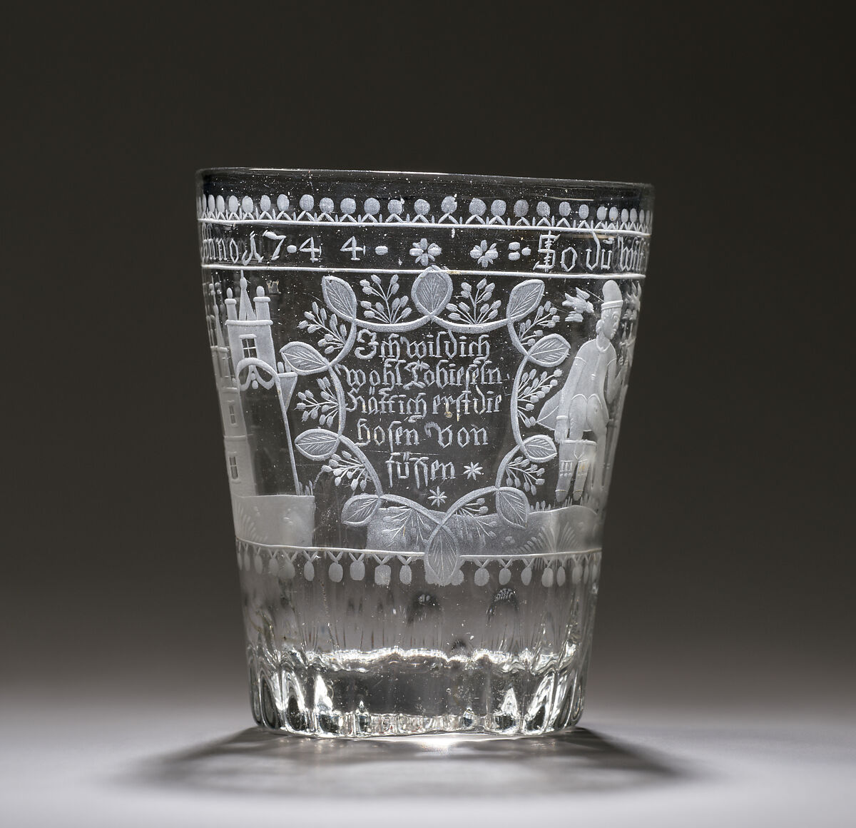 Beaker, Glass, German