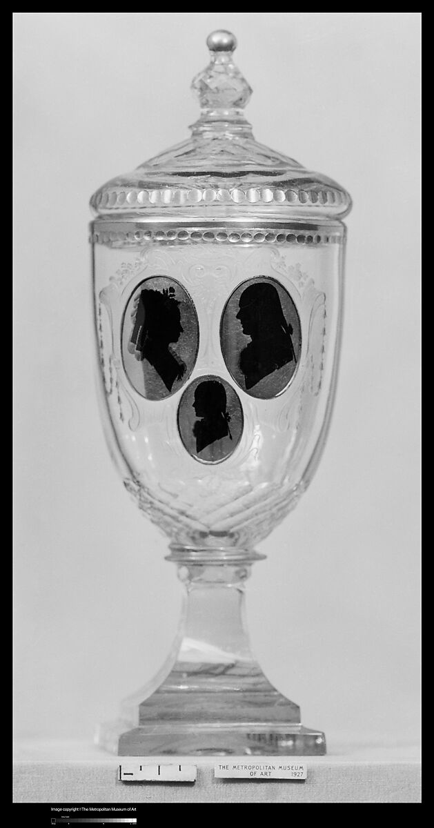 Pokal with cover, Johann Sigismund Menzel (1744–1810), Glass, German, Silesia (Warmbrunn) 