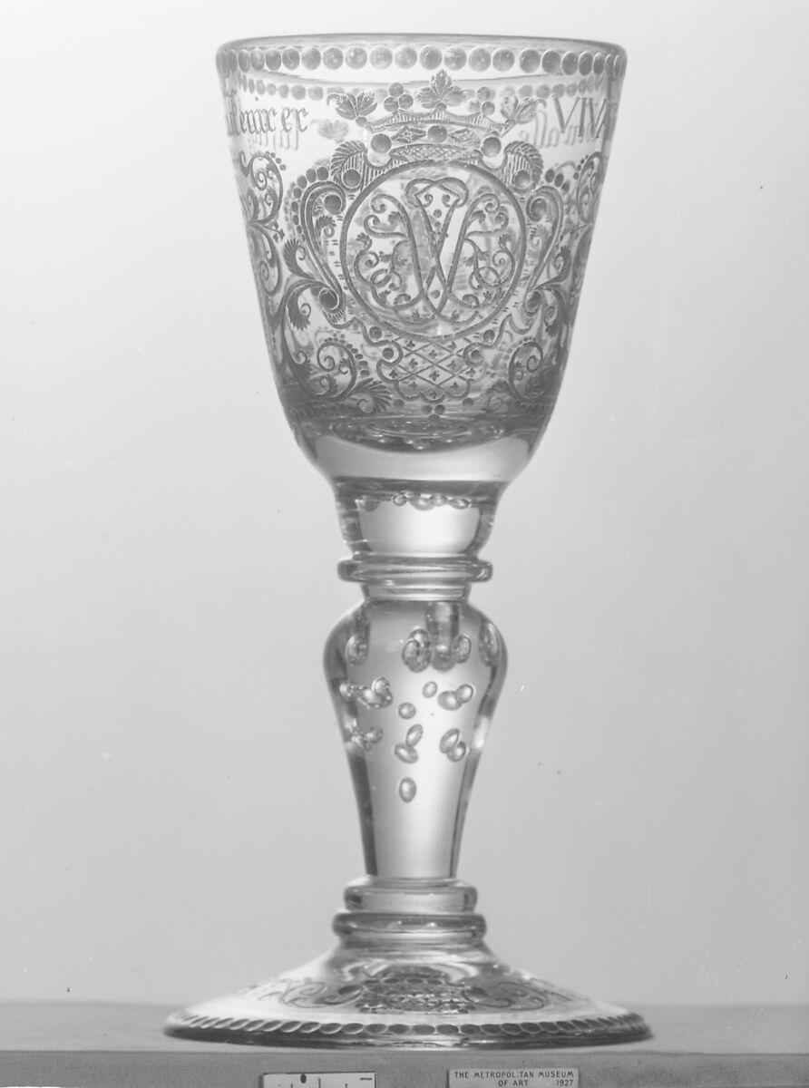 Standing cup, Glass, Central German 