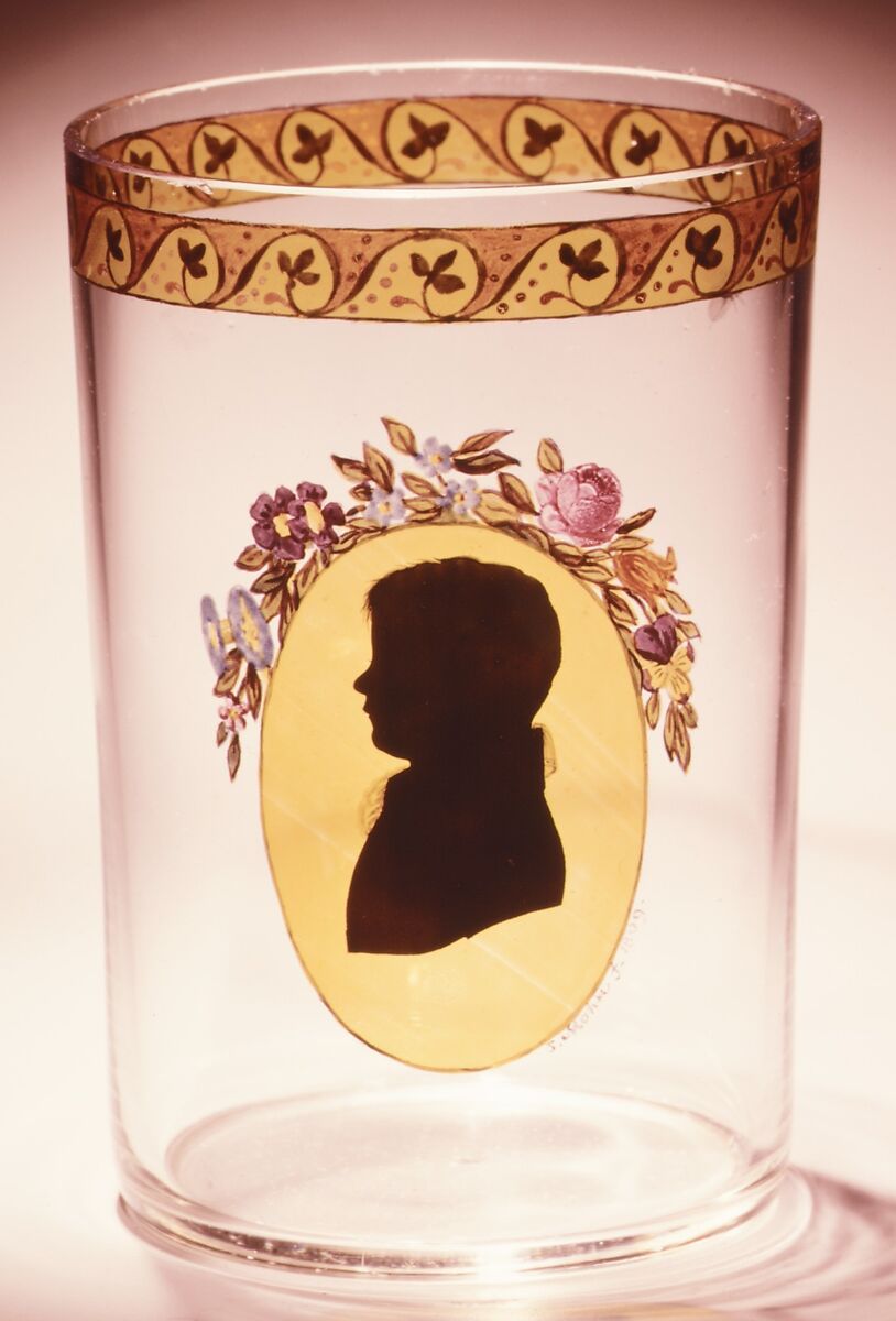 Beaker, Samuel Mohn (German, Niederklobikau, Saxony 1761–1815 Dresden), Glass, German, Dresden or Austrian, Vienna 