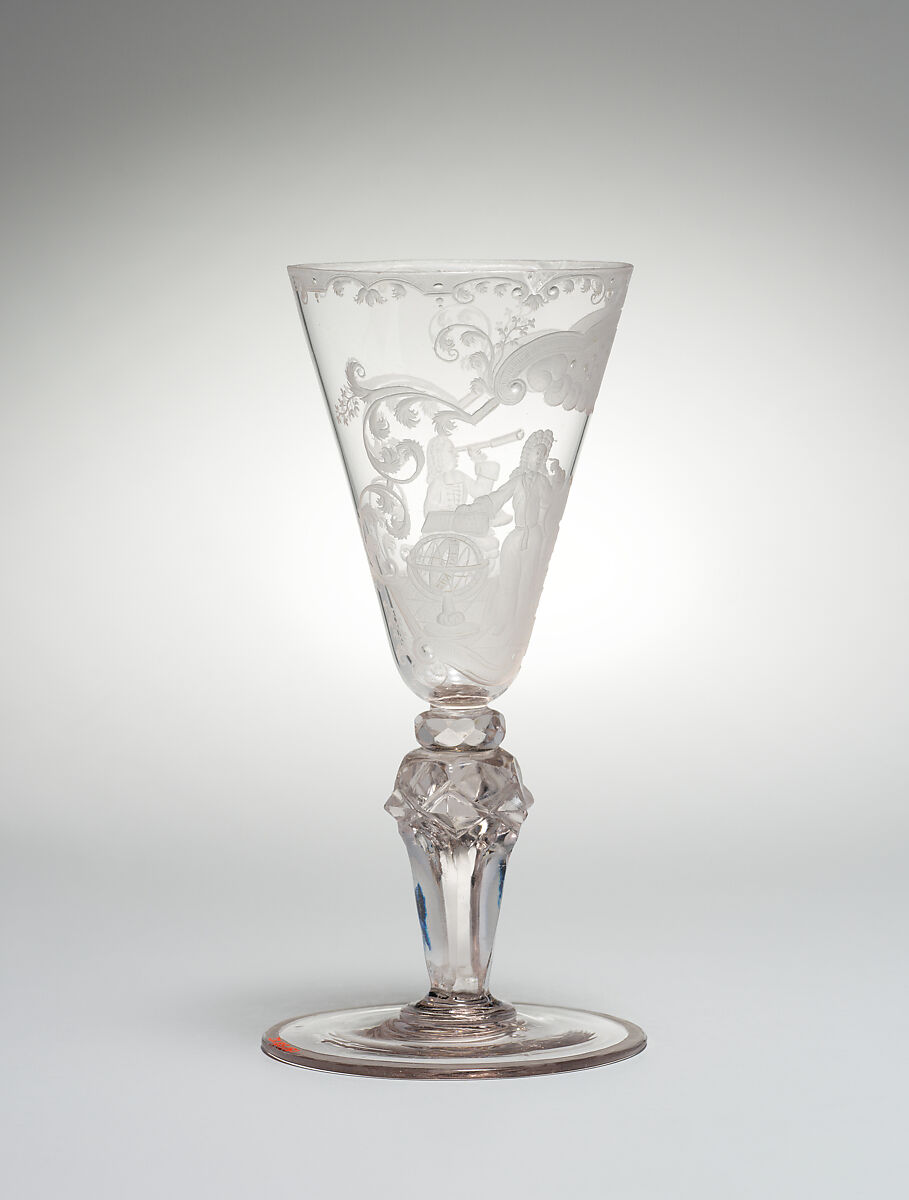 Wineglass, Glass, German, Thuringia