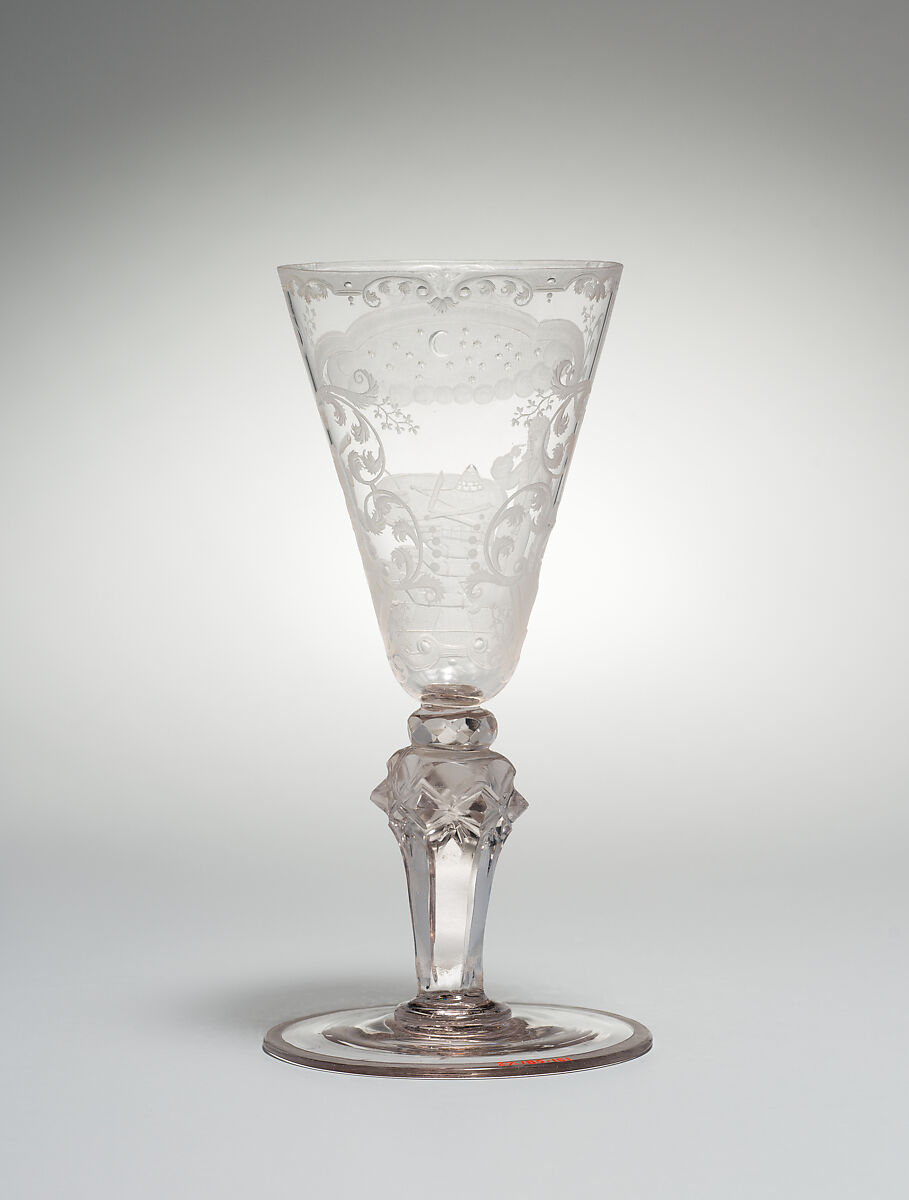 Wineglass, Glass, German, Thuringia
