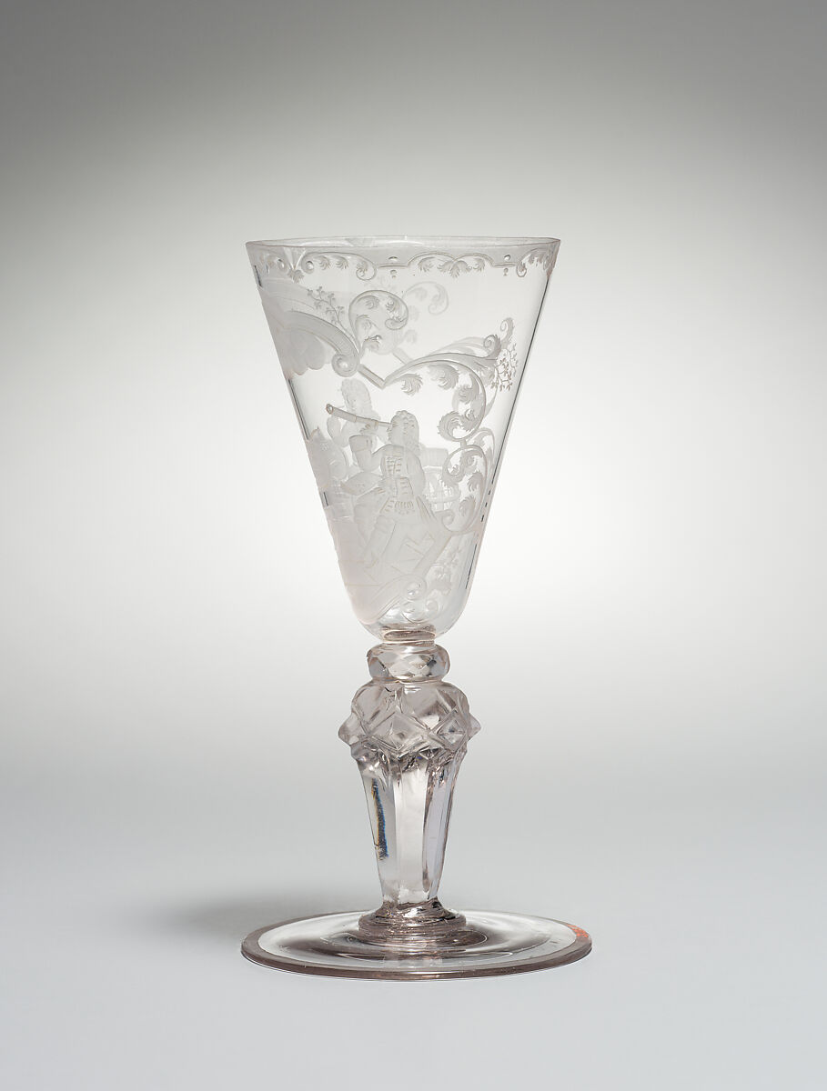 Wineglass, Glass, German, Thuringia